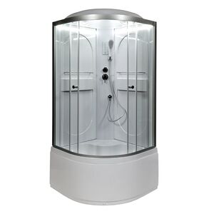 Душевая кабина Deto L610 LED с подсветкой 100х100х215см