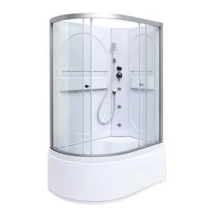 Душевая кабина Deto L620R N с гидромассажем  120х80х200см