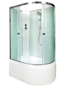 Душевая кабина Deto EM4512LN без крыши 120х80х208см