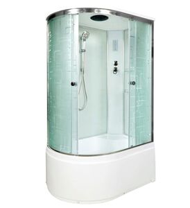 Душевая кабина Deto EM4511R с электрикой  110х80х220см