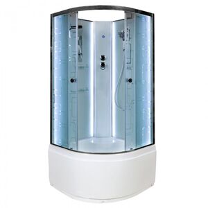 Душевая кабина Deto EM4580N LED с подсветкой 80х80х208см