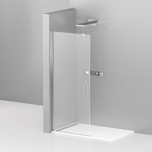 Душевая перегородка Cezares Cezares LIBERTA-L-1-140-120-C-Cr 140х195 см, стекло прозрачное