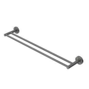 Полотенцедержатель двойной CEZARES RELAX-THD-65-GM Оружейная сталь