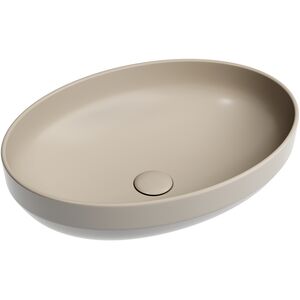 Раковина Ceramicanova овальная (цвет Капучино Матовый) Element 502*363*145мм