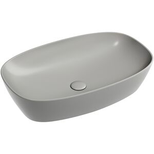 Раковина Ceramicanova овальная (цвет Антрацит Матовый) Element 600*380*138мм