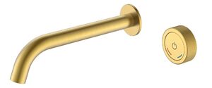 Смеситель для раковины Boheme TECH 158/2-MG Матовое золото