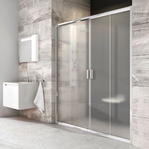 Душевая дверь Ravak Blix BLDP4-130 блестящий+стекло матовое (грейп)