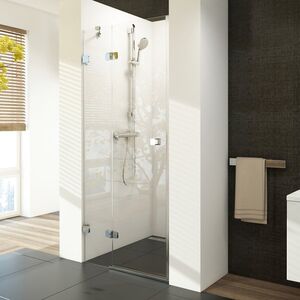 Душевая дверь Ravak Brilliant BSD2-90 B, левая, блестящий профиль, прозрачное стекло