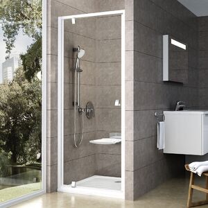 Душевая дверь Ravak Pivot PDOP1-90 белый+стекло прозрачное 03G70100Z1