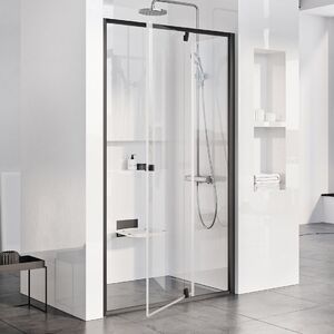 Душевая дверь Ravak Pivot PDOP2 100 Черный+стекло прозрачное 03GA0300Z1