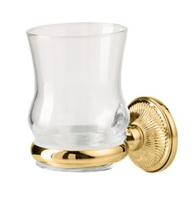 Stil Haus Regal, настенный стеклянный стакан, цвет золото RG10(16)