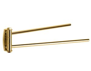 Stil Haus Hashi, полотенцедержатель двойной поворотный, цвет золото HS16(16)