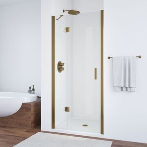 Душевая дверь Vegas Glass AFP TUR NOVO h1890 120 05 01 L профиль бронза, стекло прозрачное. Размер регулировки 117,5-121,5 см.