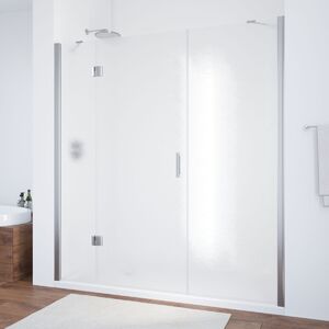 Душевая дверь Vegas Glass AFP-F TUR NOVO h1890 200 08 02 L профиль глянцевый хром, стекло шиншилла. Размер регулировки 197,5-201,5 см.