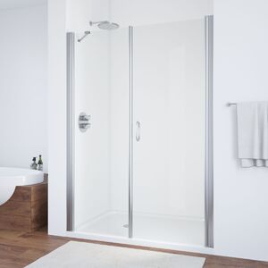 Душевая дверь Vegas Glass EP-F-2 175 08 01 R профиль глянцевый хром, стекло прозрачное. Размер регулировки 172-177 см.