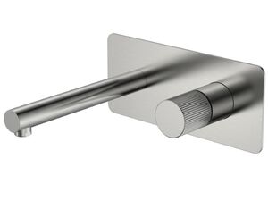 Смеситель Boheme STICK 125-NB.3 из стены Nikel Brush LINEA