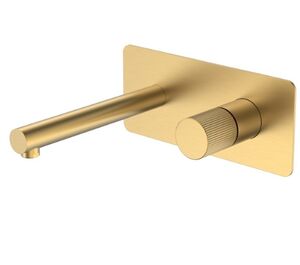 Смеситель Boheme STICK 125-MG.3 из стены Matt Gold LINEA