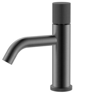 Смеситель Boheme STICK 121-GM.3 для раковины Gun Metal LINEA