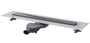 Душевой лоток Boheme Premium Linear 982-80-GM GUN METAL 80 см