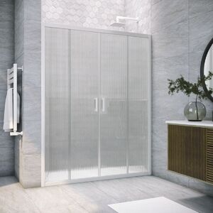 Душевая дверь Vegas Glass Z2P NOVO h2000 170 01 Moru профиль белый, стекло Moru. Размер регулировки 168-173 см.