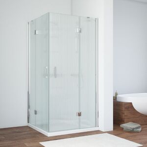 Душевой уголок Vegas Glass AFA TUR NOVO h1890 80 08 Moru стекло Moru, профиль хром, 80х80 см