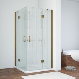 Душевой уголок Vegas Glass AFA TUR NOVO h1890 110 05 Moru стекло Moru, профиль бронза, 110х110 см
