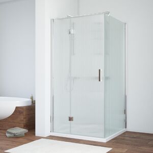 Душевой уголок Vegas Glass AFP-Fis TUR NOVO h1890 90*100 08 Moru L стекло Moru, профиль хром, 90х100 см