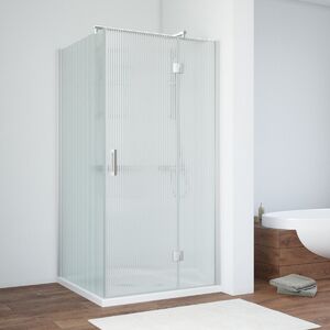 Душевой уголок Vegas Glass AFP-Fis NOVO 100*120 07 Moru R стекло Moru, профиль матовый хром, 100х120 см