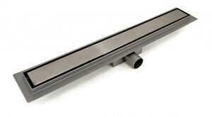Душевой трап (лоток) Esbano 600 мм META GUN METAL (графит) ESTRMETTILE60GM