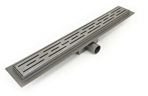 Душевой трап (лоток) Esbano 600 мм META GUN METAL (графит) ESTRMETRAIN60GM