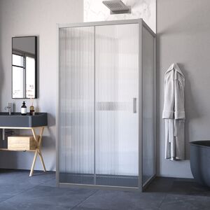 Душевой уголок Vegas Glass ZP-U NOVO h2000 120*100 07 Moru стекло Moru, профиль матовый хром, 120х100 см