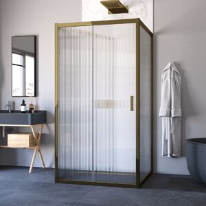 Душевой уголок Vegas Glass ZP-U TUR NOVO 120*100 05 Moru стекло Moru, профиль бронза, 120х100 см