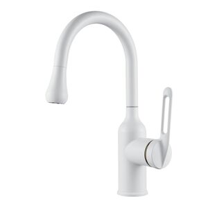Смеситель для раковины Raffine F101C, белый