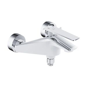 Смеситель для ванны Rose R1302F, белый/хром