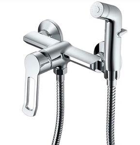 Гигиенический душ со смесителем Haiba HB55556, хром