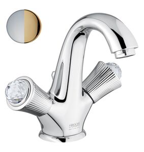 Смеситель для раковины Fiore VENERE SKY (SWAROVSKI?) 13CO0623, хром/золото