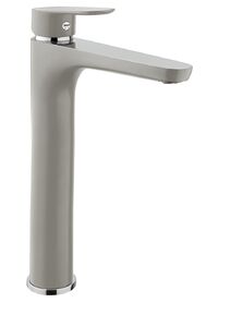 Смеситель для раковины Fiore KEVON CHIC 81GX8119, хром/серый