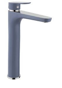 Смеситель для раковины Fiore KEVON CHIC 81TX8119, хром/синий