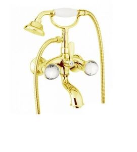 Смеситель для ванны Fiore XT SKY (SWAROVSKI?) 17OO0600, золото