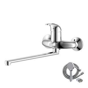 Смеситель для ванны Olive's LERIDA 08221LR, хром