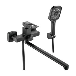 Смеситель для ванны Raffine F2296H, черный