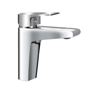 AQUAme AQM P6121 AQUAme Prato Смеситель для раковины с донным клапаном, хром, однорычажный.
