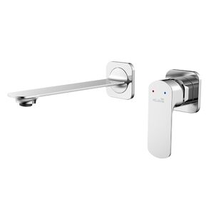 AQUAme AQM6315CR Monza Смеситель для раковины настенный на 2 отв., внутр монтаж в компл., Хром
