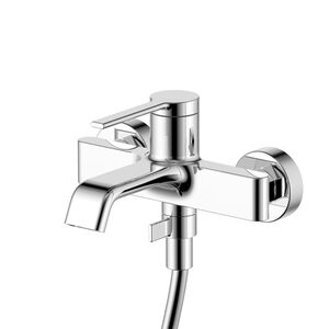 AQUAme AQM6412CR Asti Смеситель для ванны однорычажный, с душевым набором, 3 режима, Хром