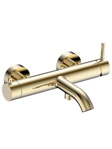 AQUAme AQM6212BG Siena Смеситель для ванны, Brushed gold