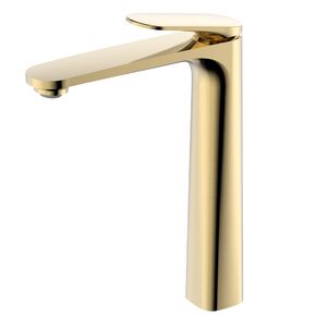 AQUAme AQM6714BG Imola Смеситель для свободностоящей раковины, Brushed gold