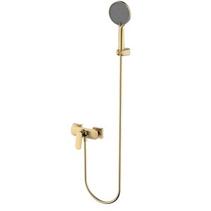 AQUAme AQM6713BG Imola Смеситель для душа, с душевым набором, Brushed gold