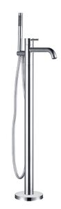 AQUAme AQM6218CR Siena Смеситель для ванны, напольный (монтажная часть в комплекте), хром