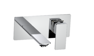AQUAme AQM6815CR Savona Смеситель для раковины, настен., на 2 отв., Комплект, хром