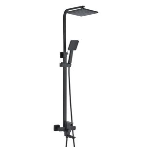 Душевая система WesnaArt KUBUS KUB13-314Black, черный